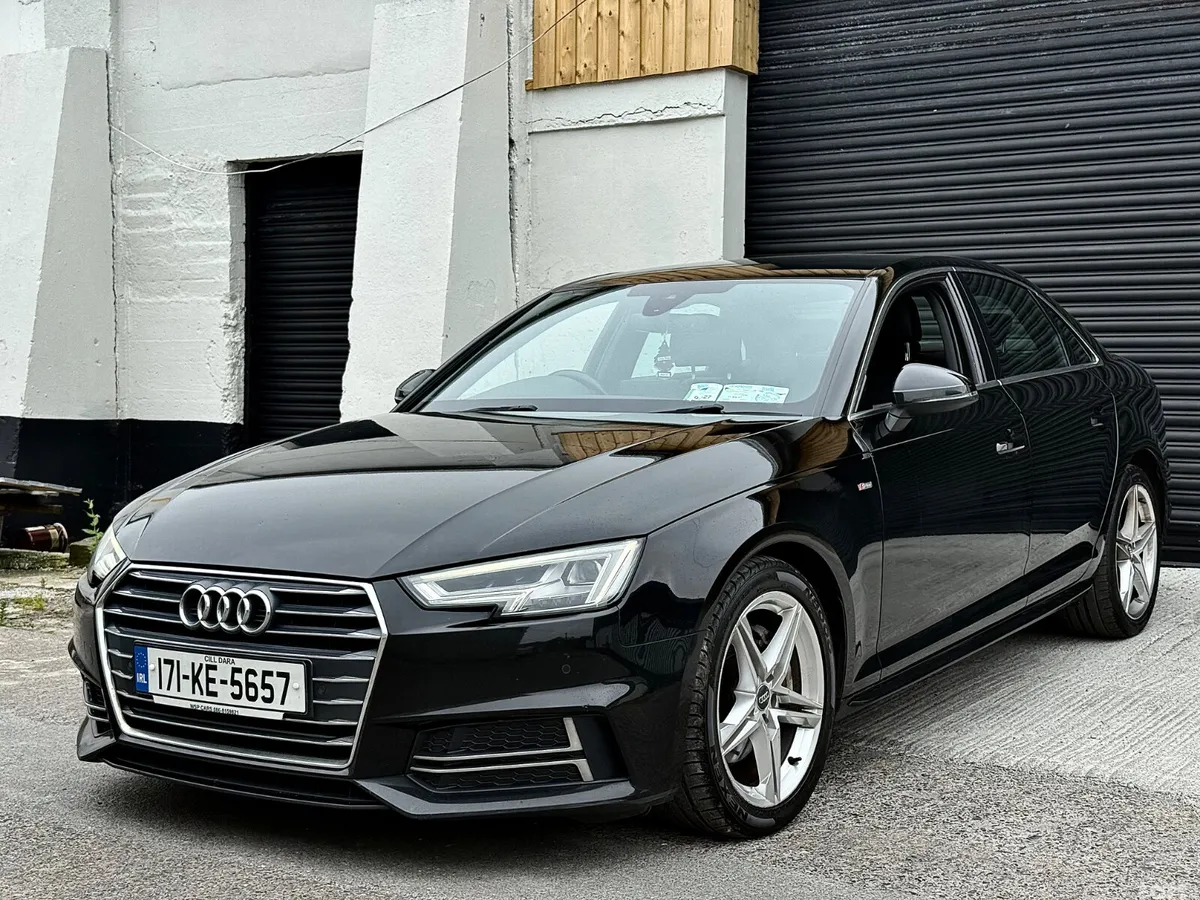 Audi A4 Saloon, Diesel, 2017, Black