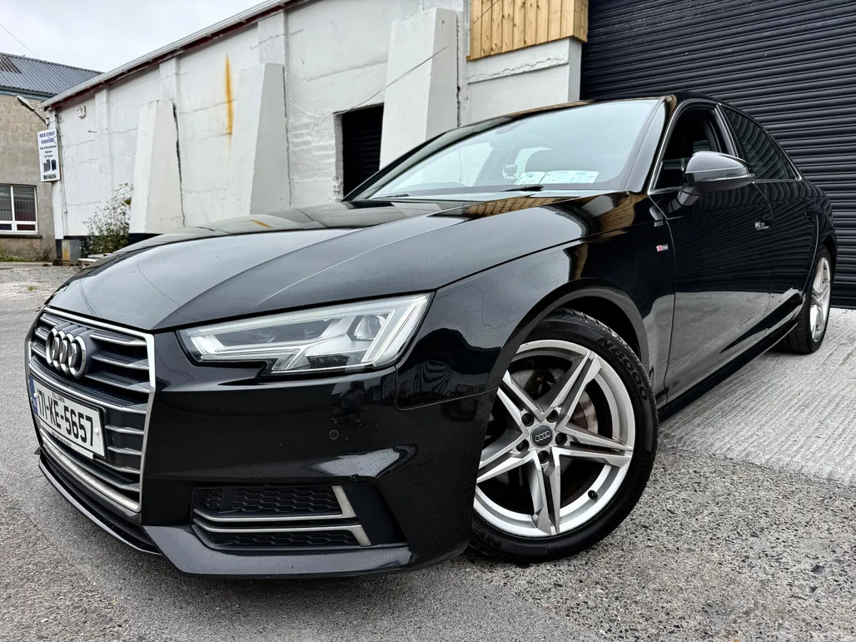 Audi A4 Saloon, Diesel, 2017, Black