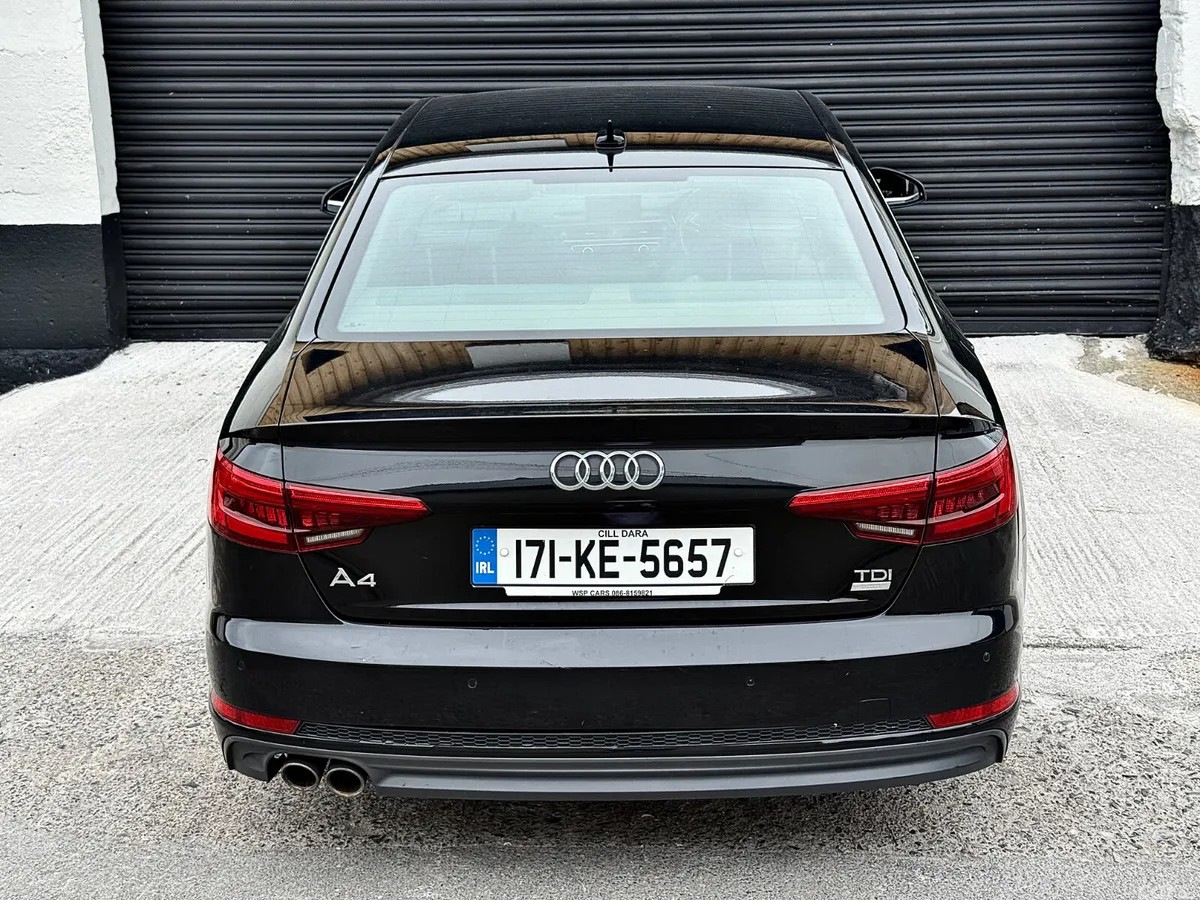 Audi A4 Saloon, Diesel, 2017, Black