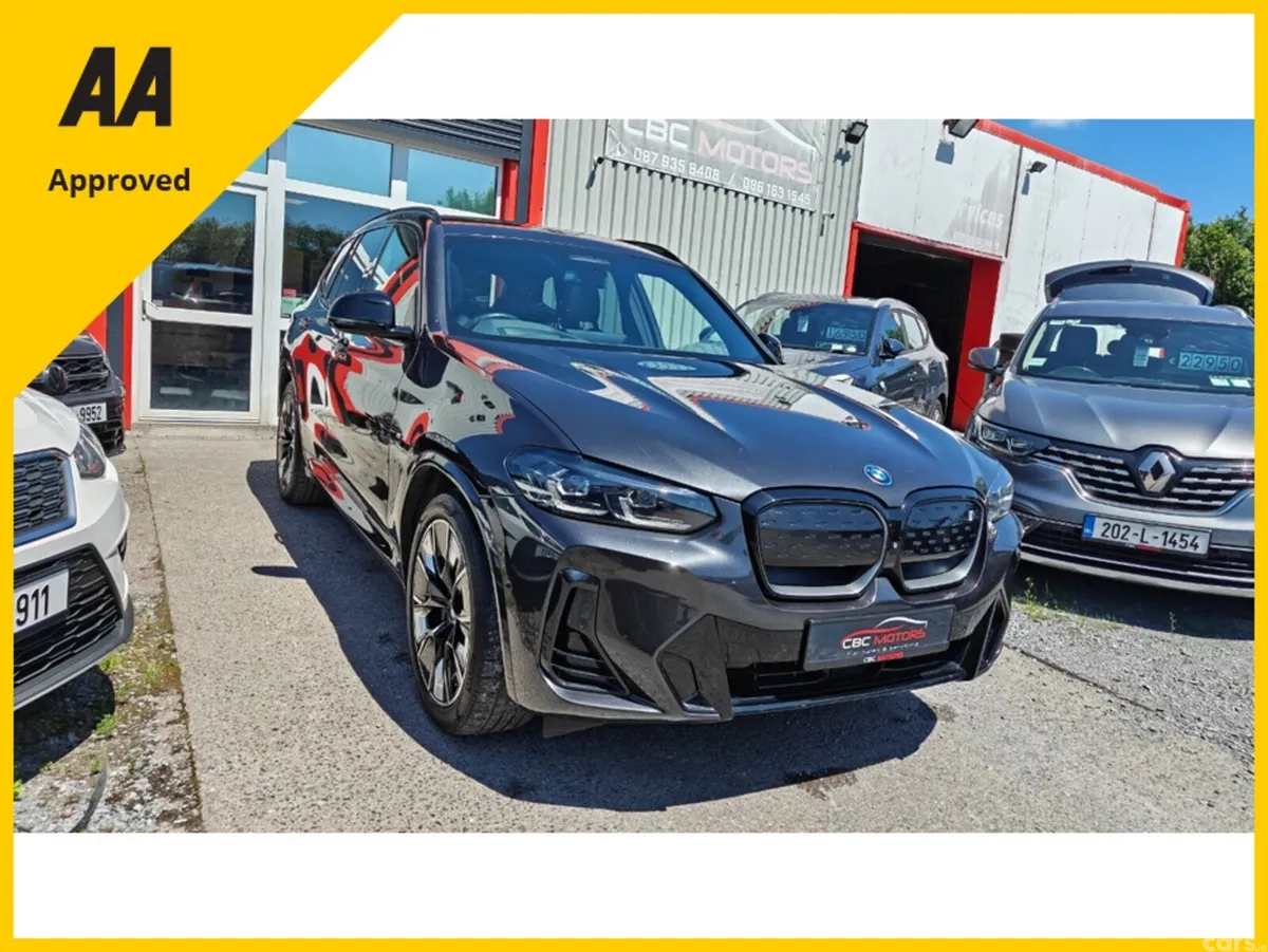 BMW iX3 SUV, Electric, 2022, Grey