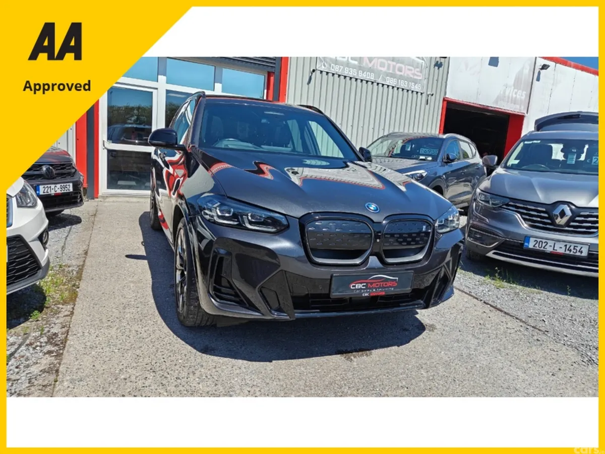 BMW iX3 SUV, Electric, 2022, Grey