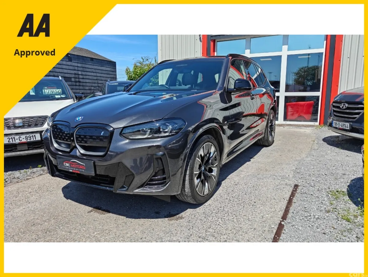 BMW iX3 SUV, Electric, 2022, Grey