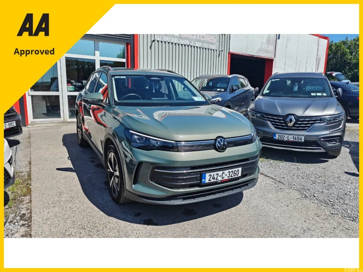 Volkswagen Tiguan SUV, Diesel, 2024, Green