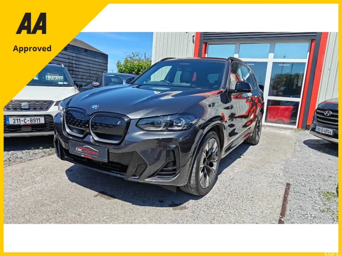 BMW iX3 SUV, Electric, 2022, Grey