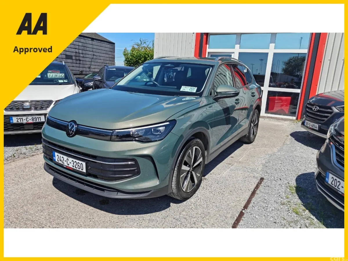 Volkswagen Tiguan SUV, Diesel, 2024, Green