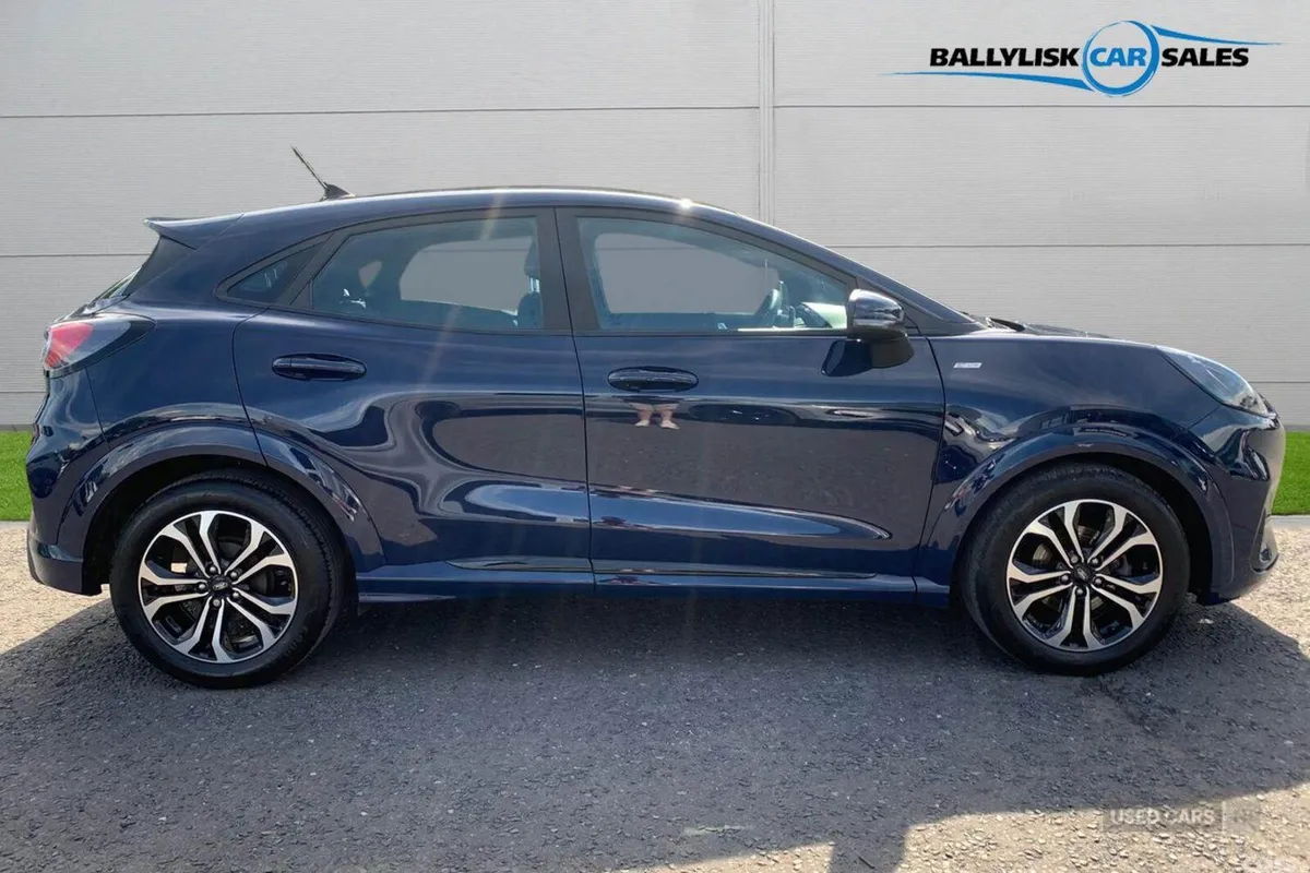 Ford Puma SUV, Petrol Hybrid, 2024, Blue