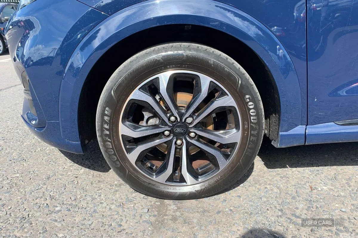 Ford Puma SUV, Petrol Hybrid, 2024, Blue