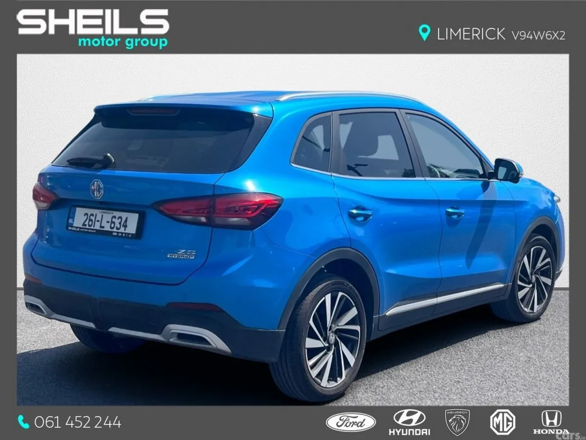 MG ZS Hatchback, Petrol Hybrid, 2026, Blue