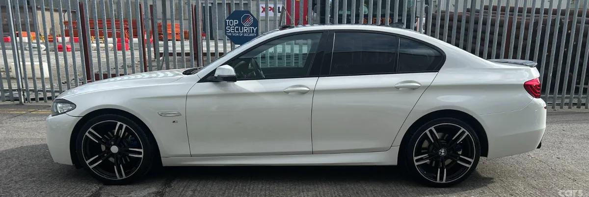 BMW 5-Series Saloon, Diesel, 2014, White