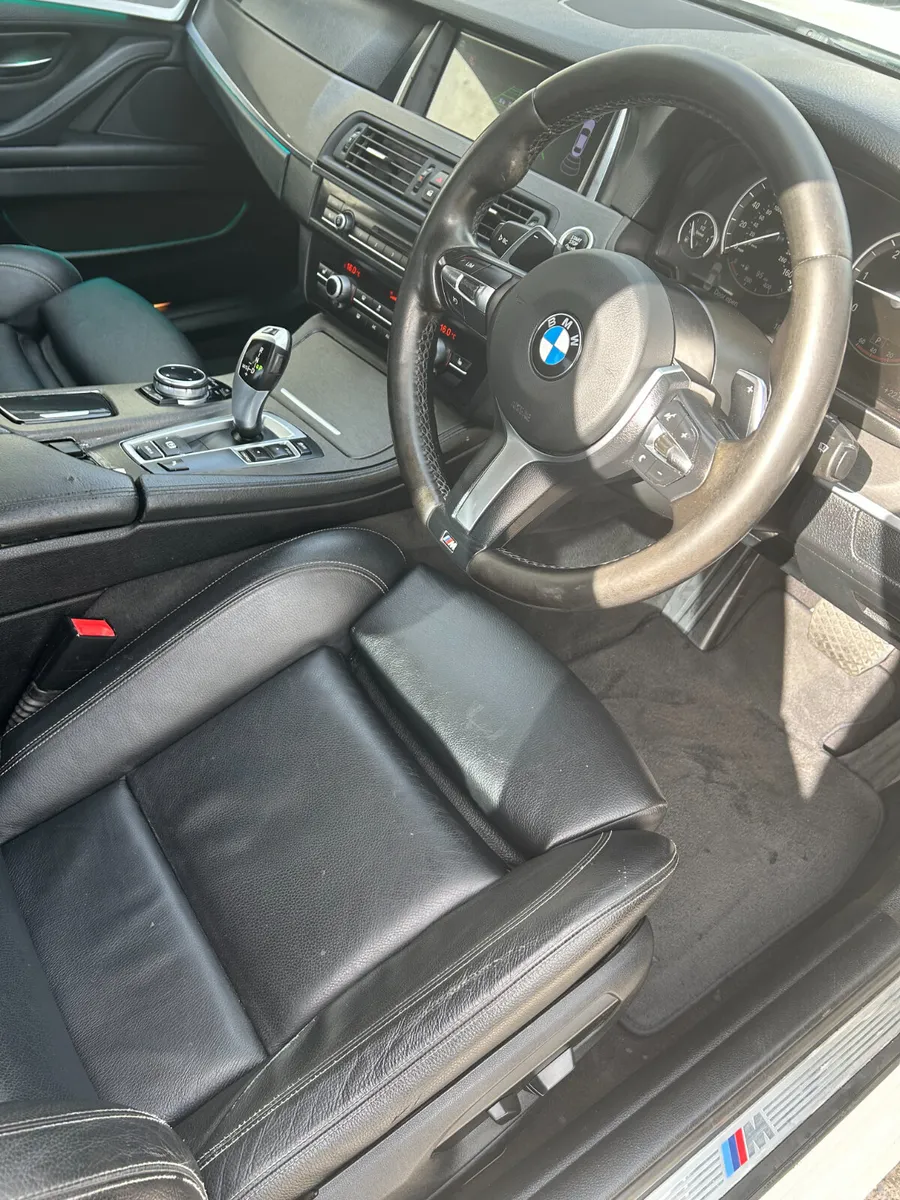 BMW 5-Series Saloon, Diesel, 2014, White
