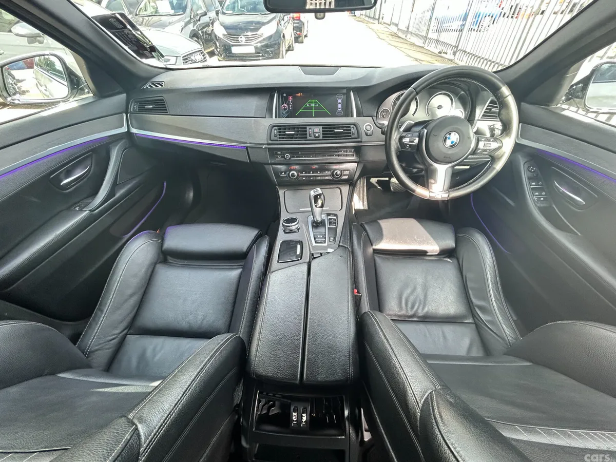 BMW 5-Series Saloon, Diesel, 2014, White