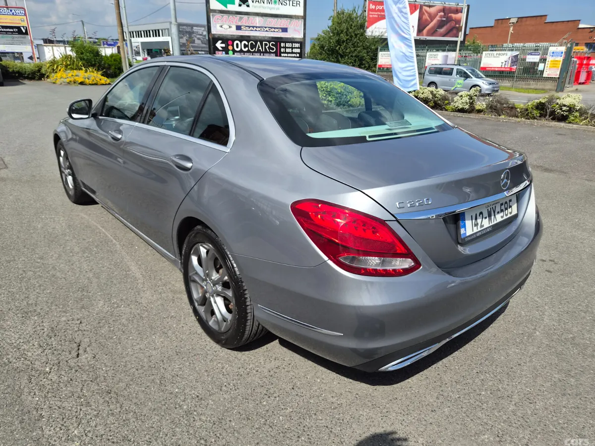 Mercedes-Benz C-Class Saloon, Diesel, 2014, Silver