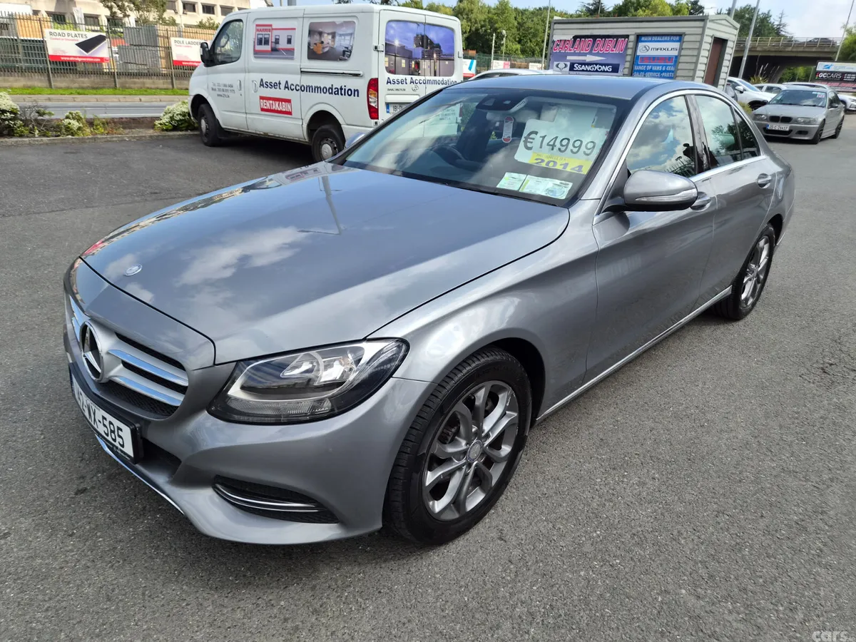 Mercedes-Benz C-Class Saloon, Diesel, 2014, Silver
