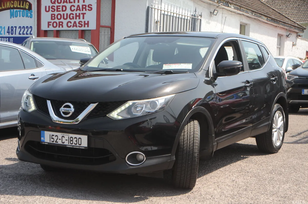 Nissan Qashqai Hatchback, Diesel, 2015, Black