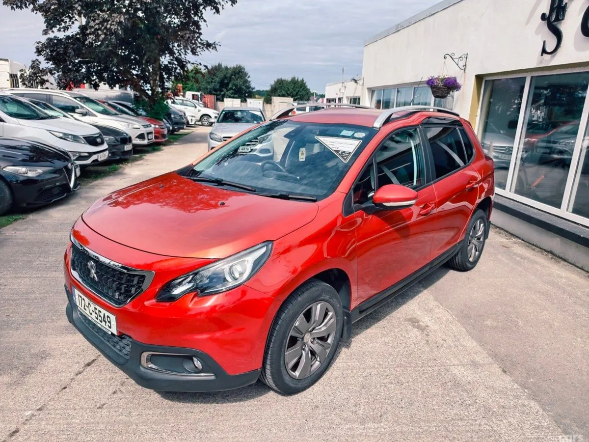 Peugeot 2008 Estate, Diesel, 2017, Red