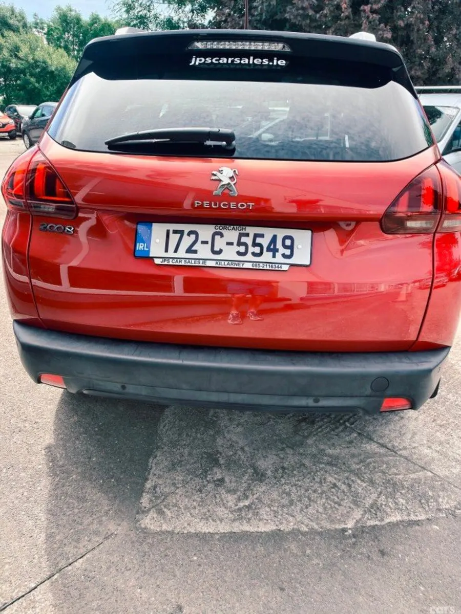 Peugeot 2008 Estate, Diesel, 2017, Red
