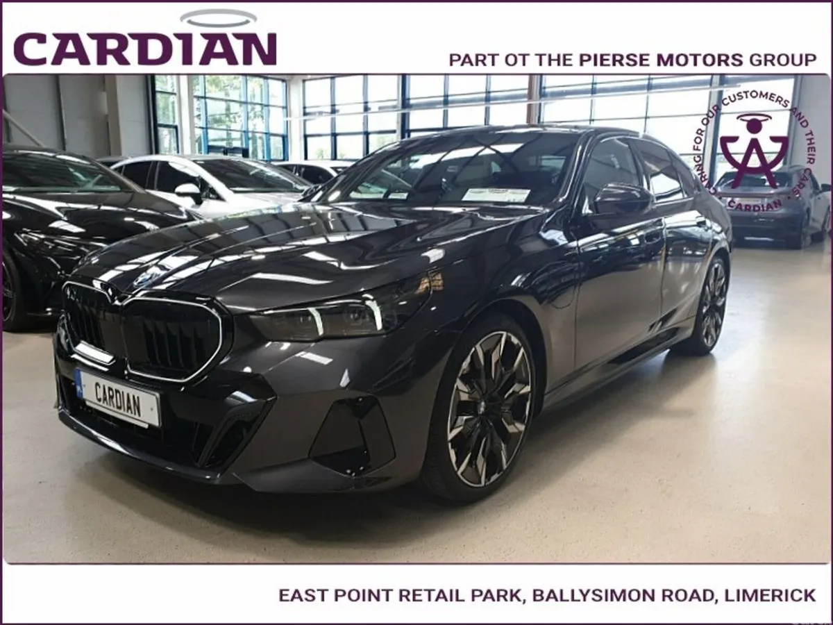 BMW 5-Series Saloon, Petrol Hybrid, 2026, Grey