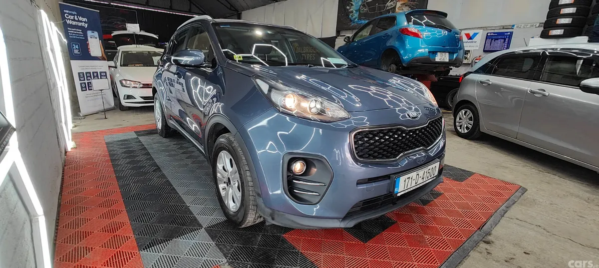 Kia Sportage SUV, Diesel, 2017, Blue