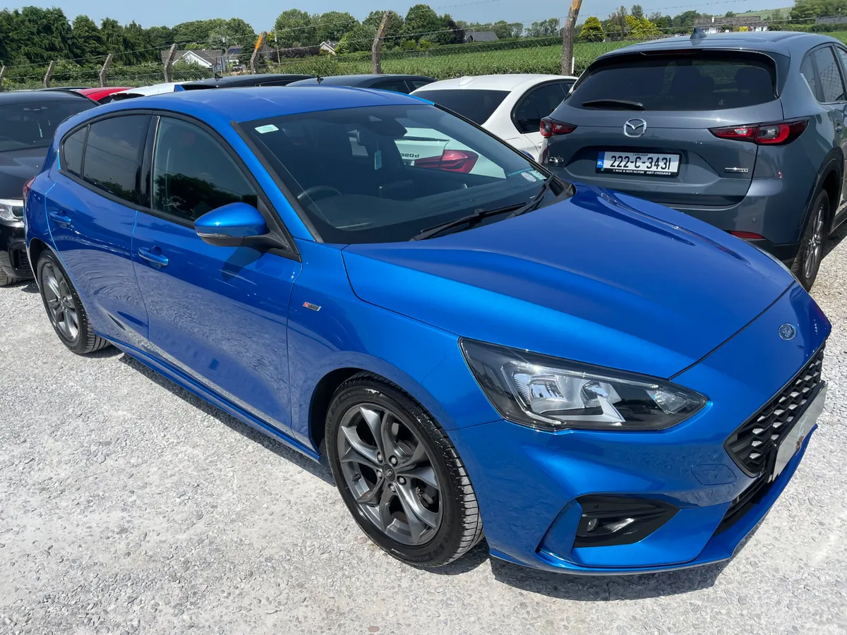 Ford Focus Hatchback, Petrol, 2019, Blue