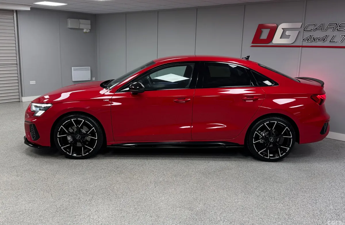 Audi A3 Saloon, Diesel, 2021, Red