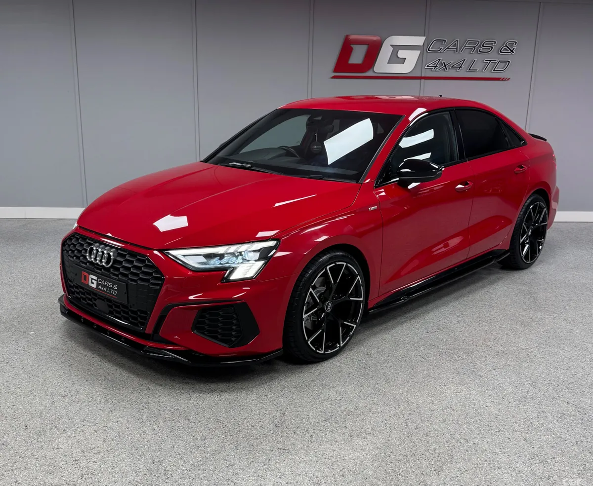 Audi A3 Saloon, Diesel, 2021, Red
