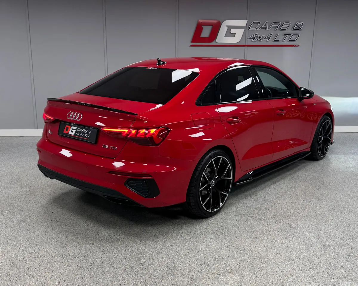 Audi A3 Saloon, Diesel, 2021, Red