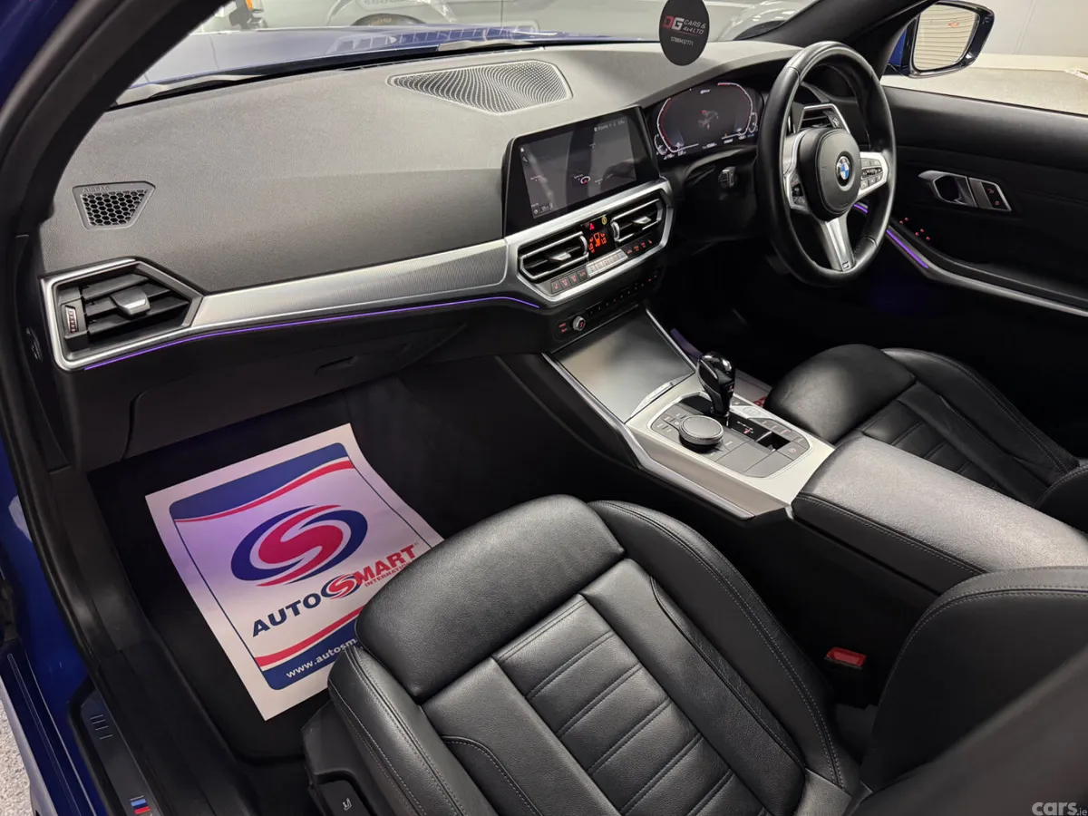 BMW 3-Series Saloon, Petrol Hybrid, 2021, Blue