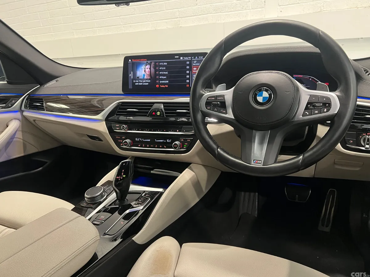 BMW 5-Series Saloon, Diesel, 2022, Blue