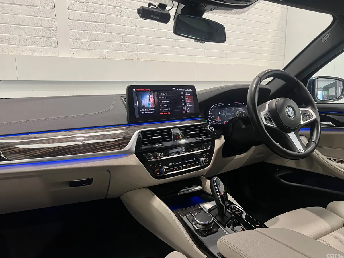 BMW 5-Series Saloon, Diesel, 2022, Blue
