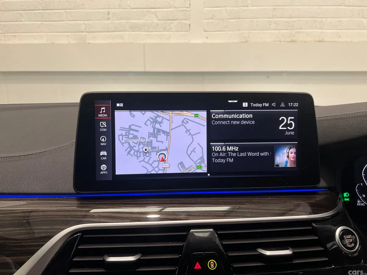 BMW 5-Series Saloon, Diesel, 2022, Blue