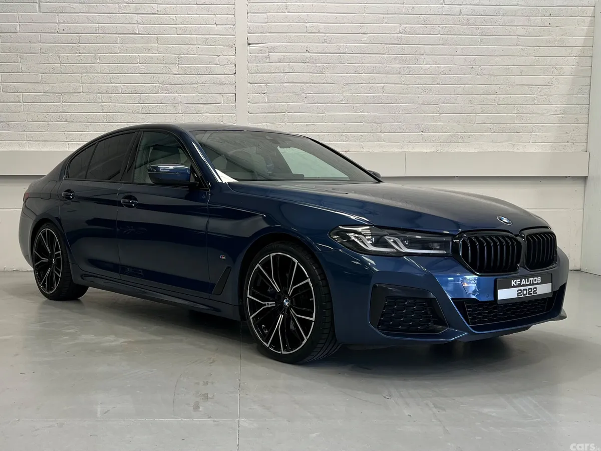 BMW 5-Series Saloon, Diesel, 2022, Blue