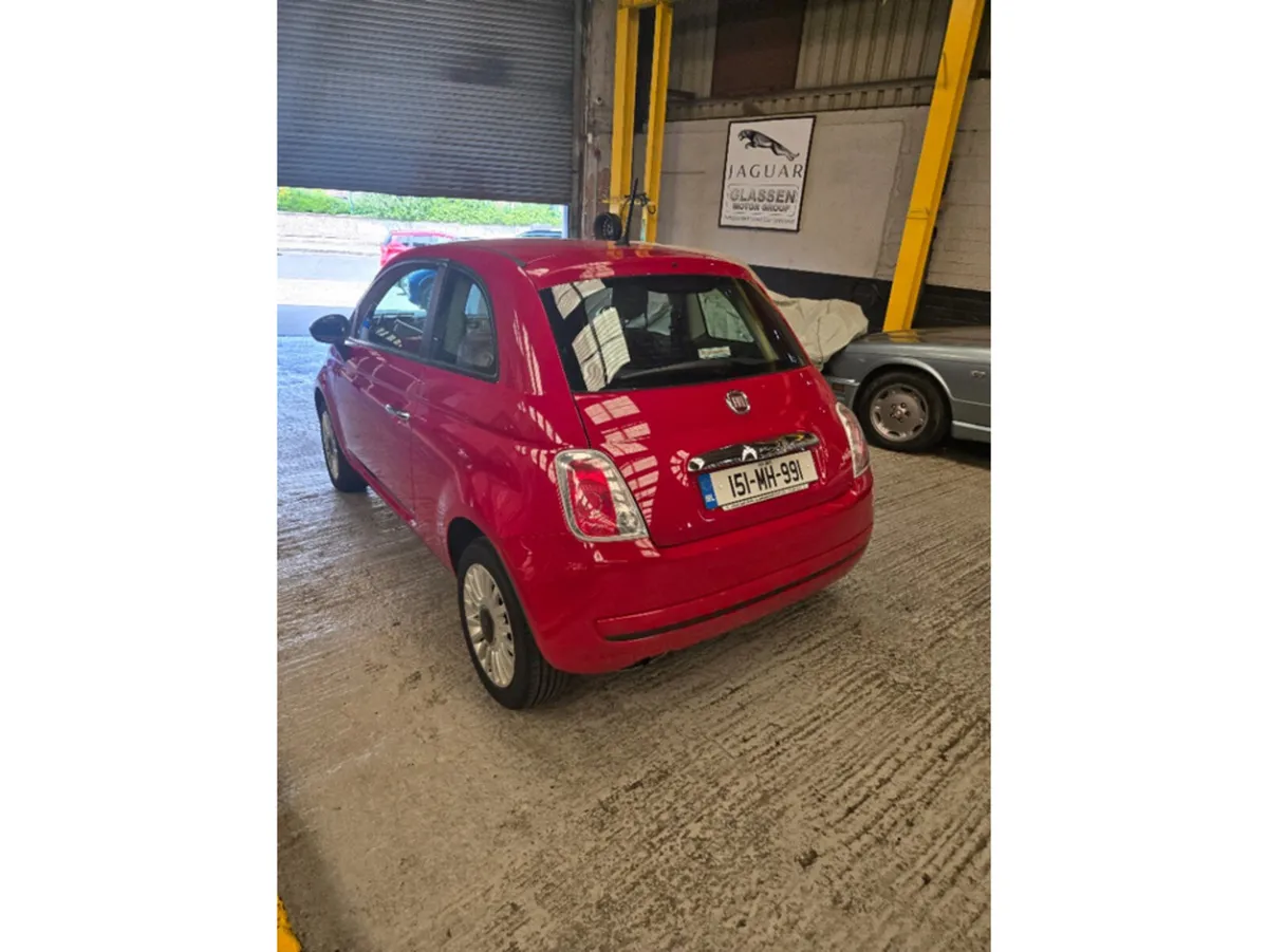 Fiat 500 Hatchback, Petrol, 2015, Red