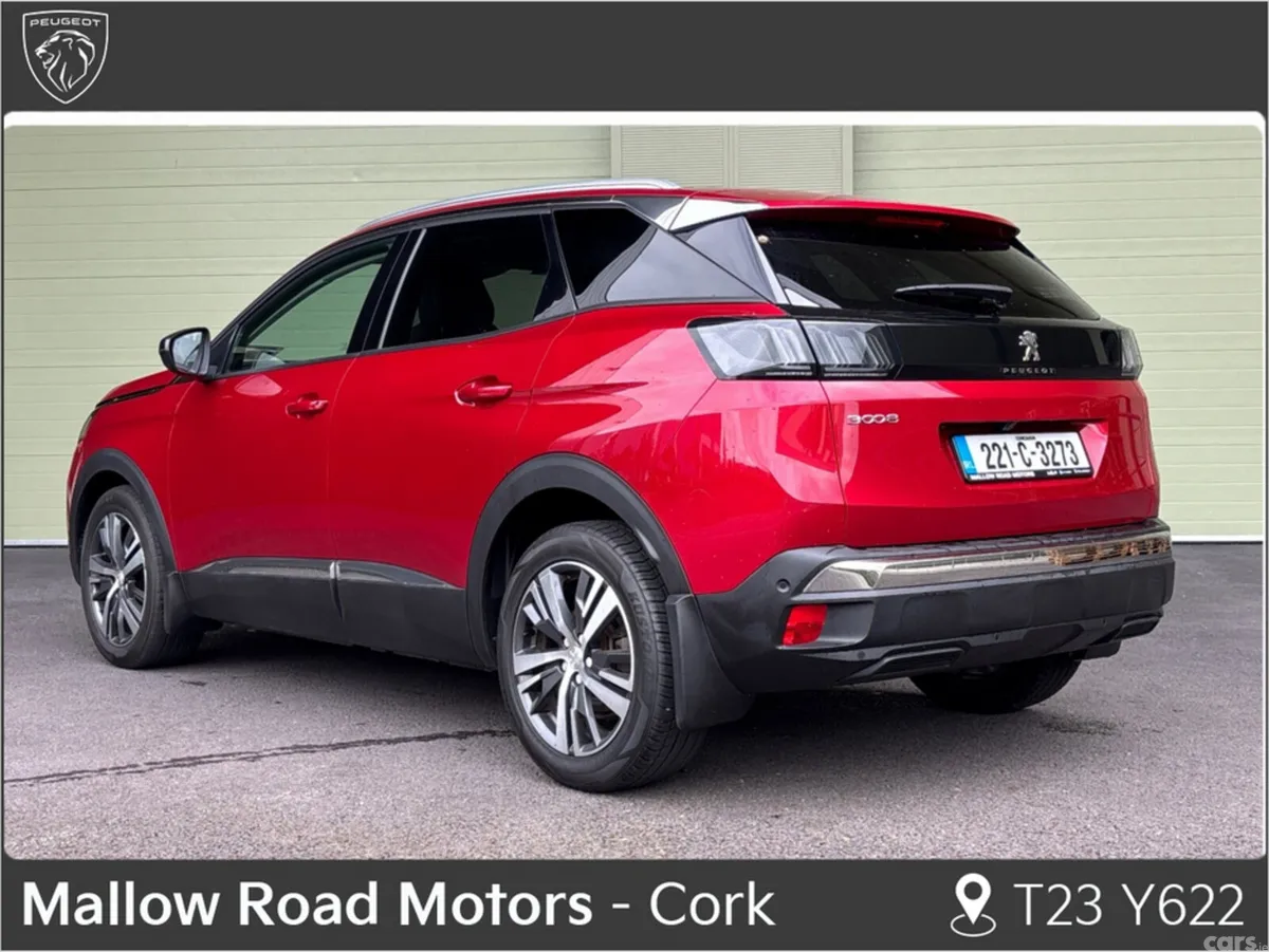 Peugeot 3008 SUV, Diesel, 2022, Red
