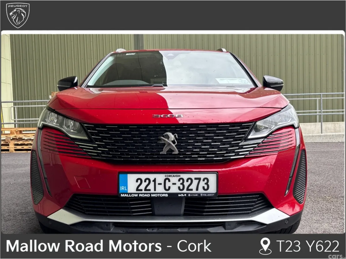 Peugeot 3008 SUV, Diesel, 2022, Red