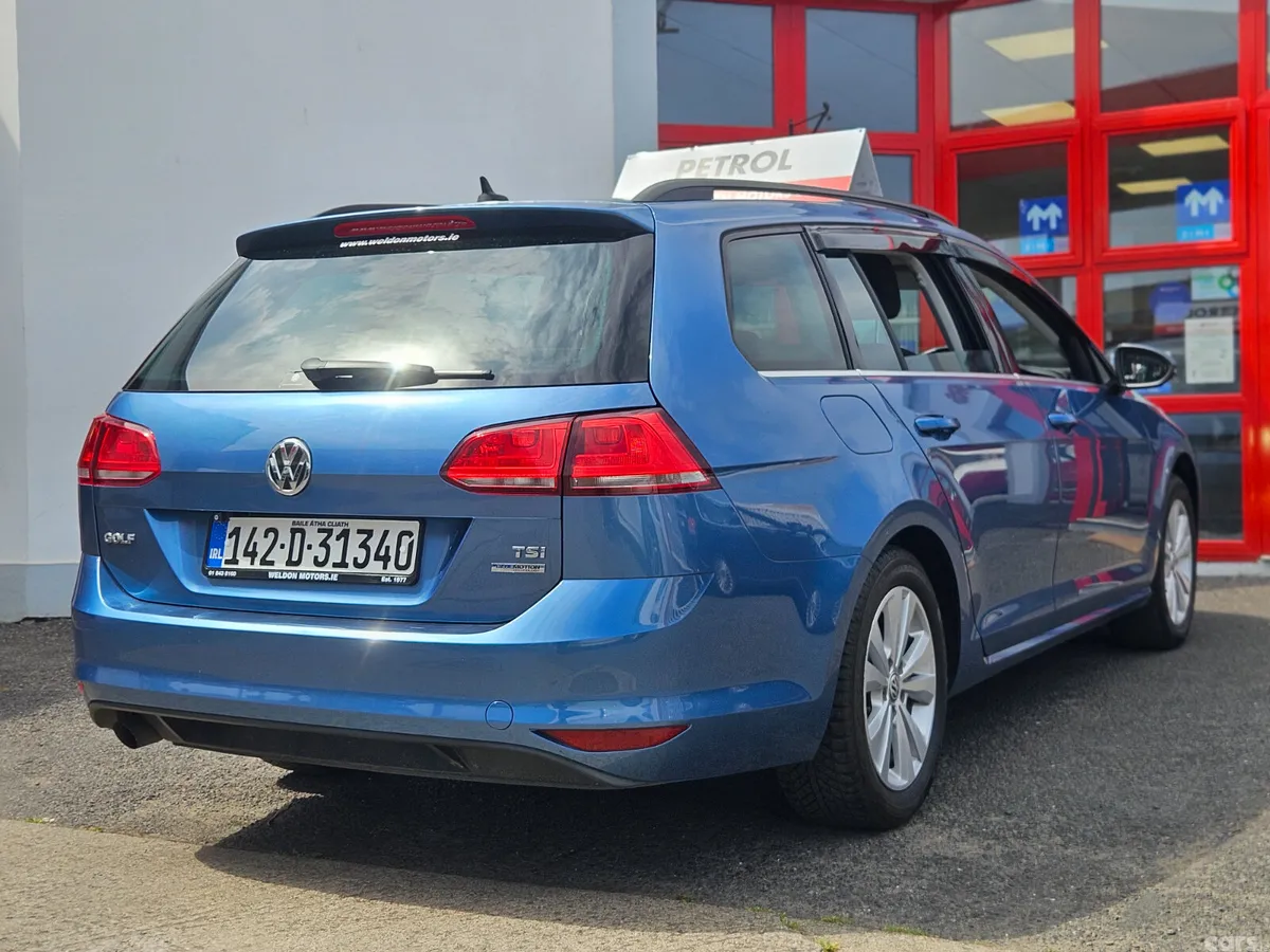 Volkswagen Golf Estate, Petrol, 2014, Blue
