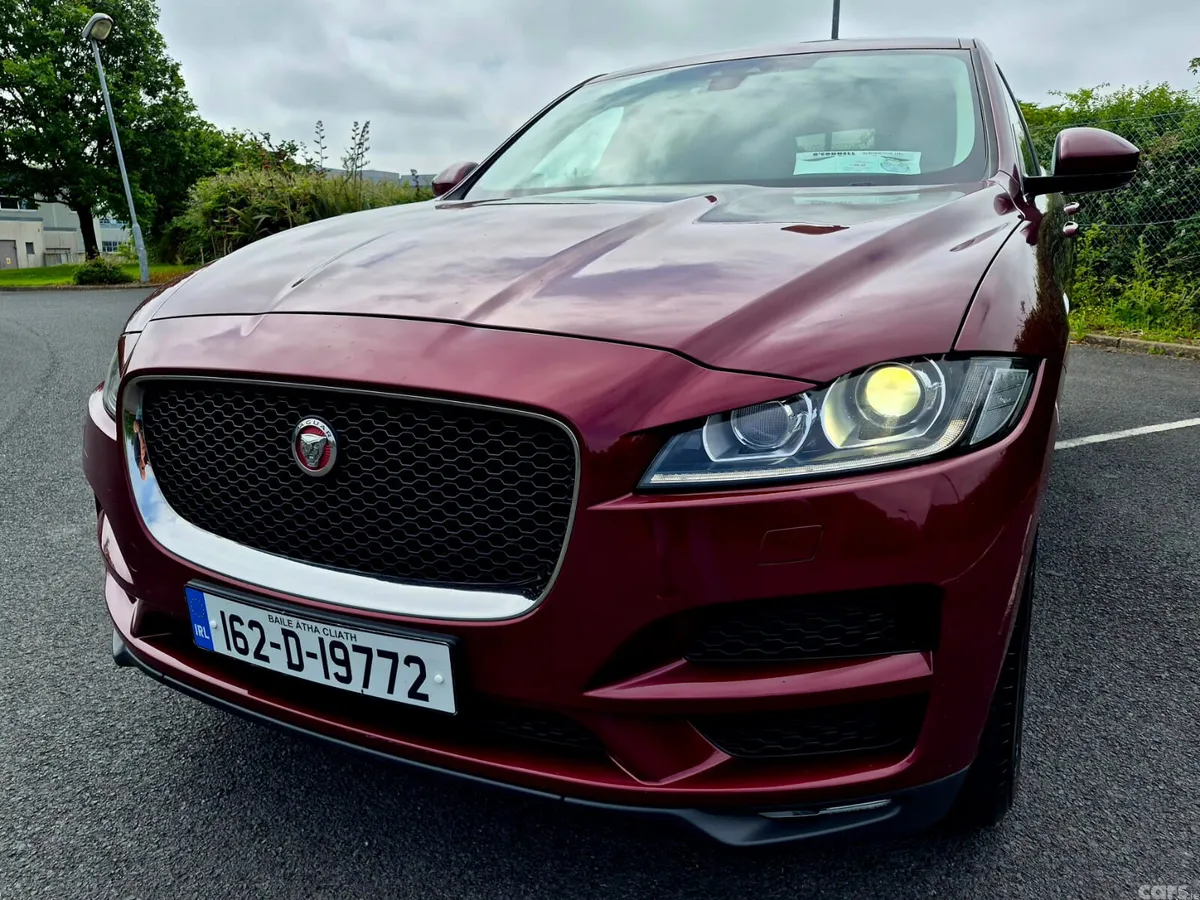 Jaguar F-Pace SUV, Diesel, 2016, Red