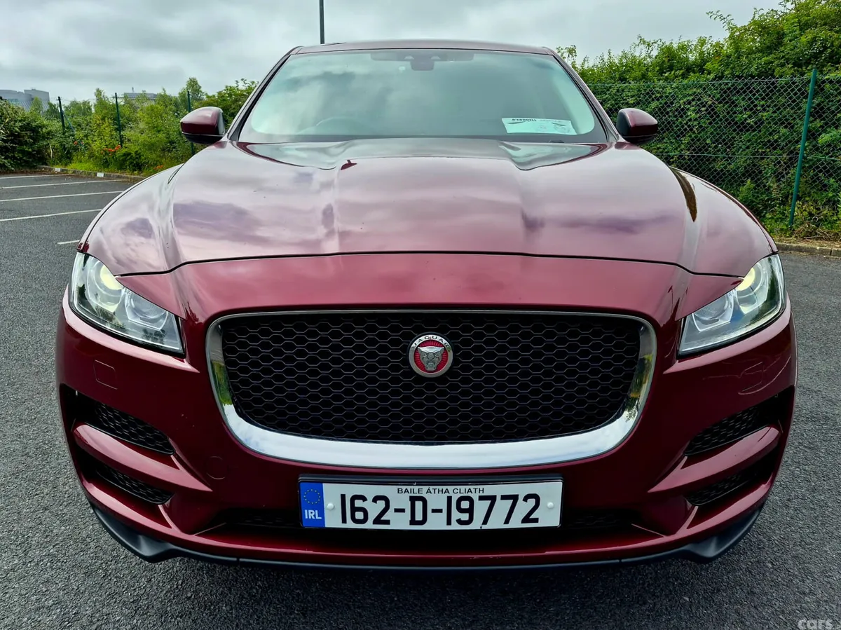 Jaguar F-Pace SUV, Diesel, 2016, Red