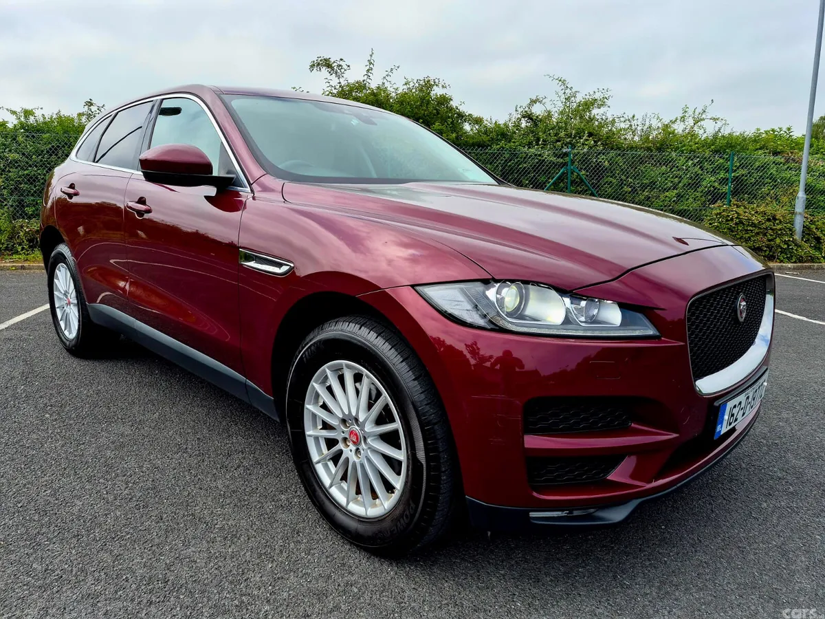 Jaguar F-Pace SUV, Diesel, 2016, Red