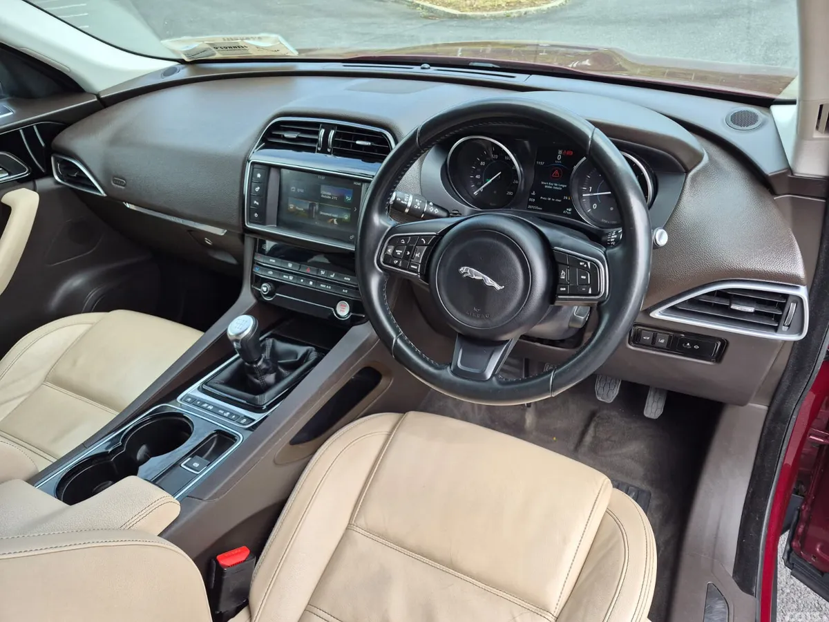 Jaguar F-Pace SUV, Diesel, 2016, Red