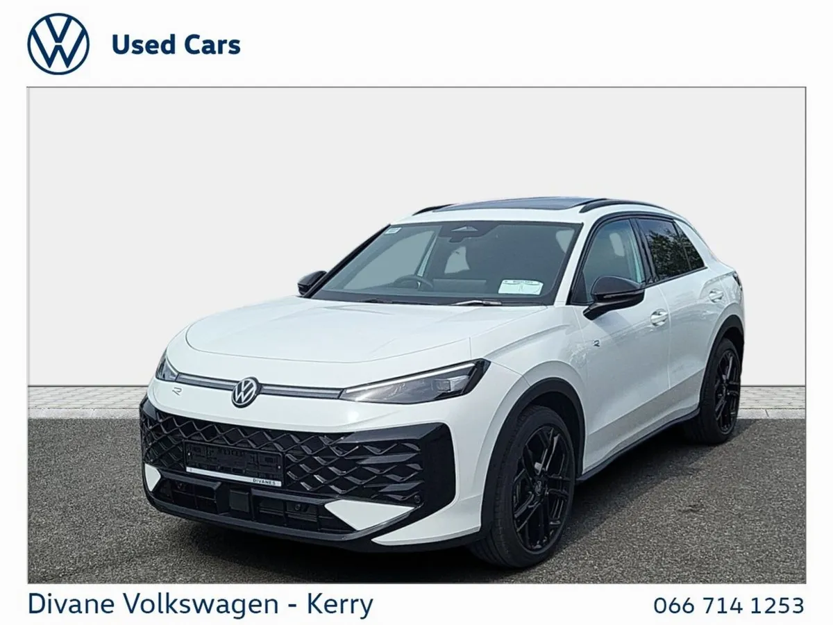 Volkswagen T-Roc SUV, Petrol Hybrid, 2027, White