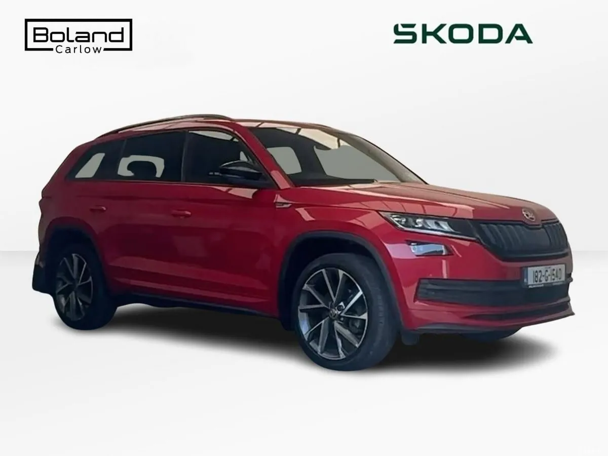 Skoda Kodiaq SUV, Diesel, 2018, Red