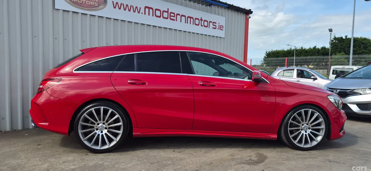 Mercedes-Benz CLA Estate, Petrol, 2017, Red