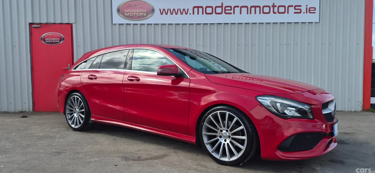 Mercedes-Benz CLA Estate, Petrol, 2017, Red