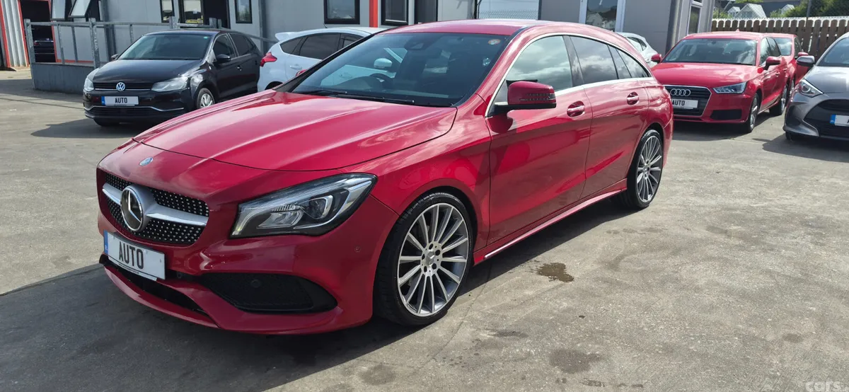 Mercedes-Benz CLA Estate, Petrol, 2017, Red