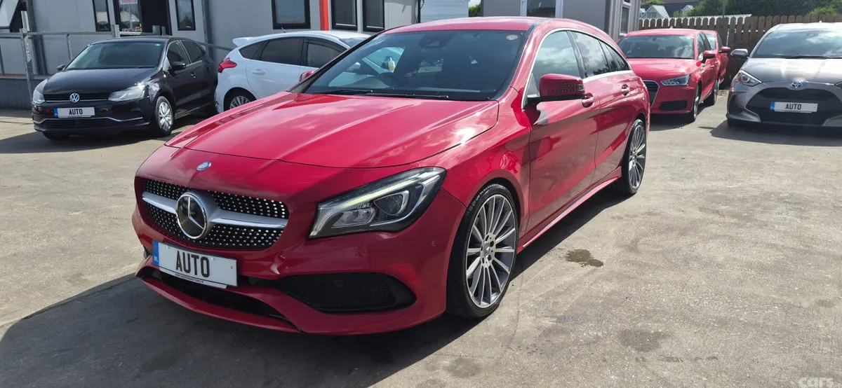 Mercedes-Benz CLA Estate, Petrol, 2017, Red