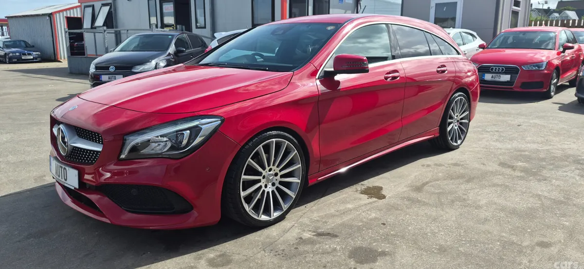 Mercedes-Benz CLA Estate, Petrol, 2017, Red