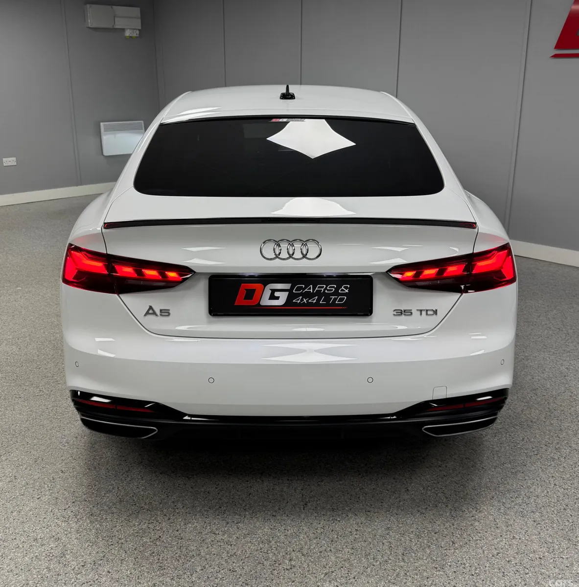 Audi A5 Coupe, Diesel Hybrid, 2023, White