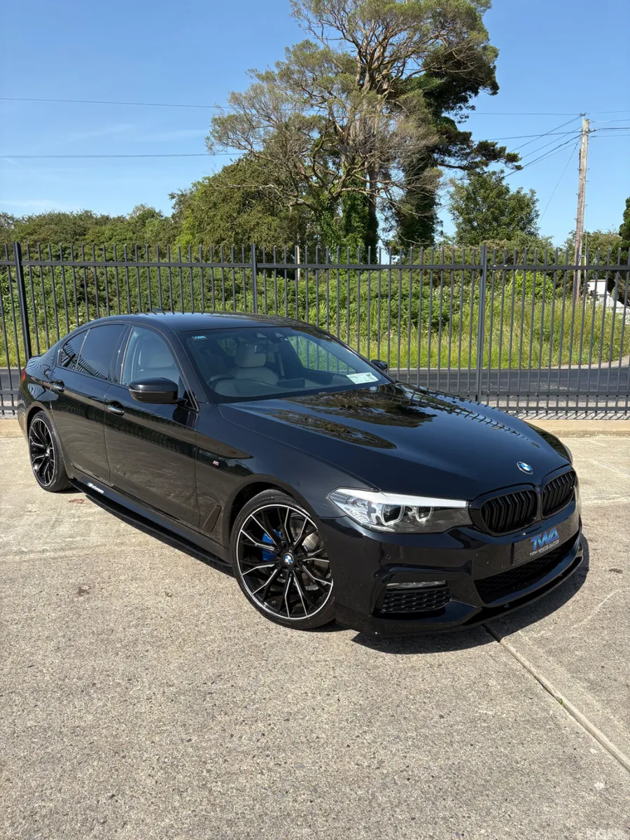 BMW 5-Series Saloon, Diesel, 2017, Black