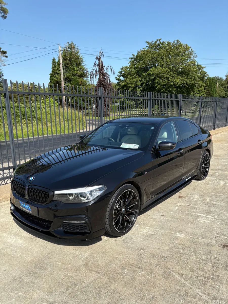 BMW 5-Series Saloon, Diesel, 2017, Black