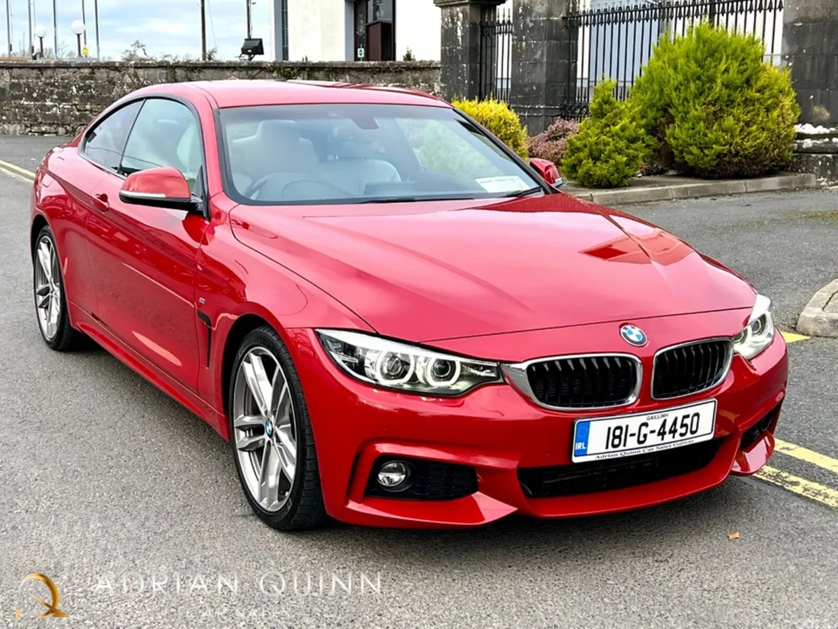 BMW 4-Series Coupe, Diesel, 2018, Red